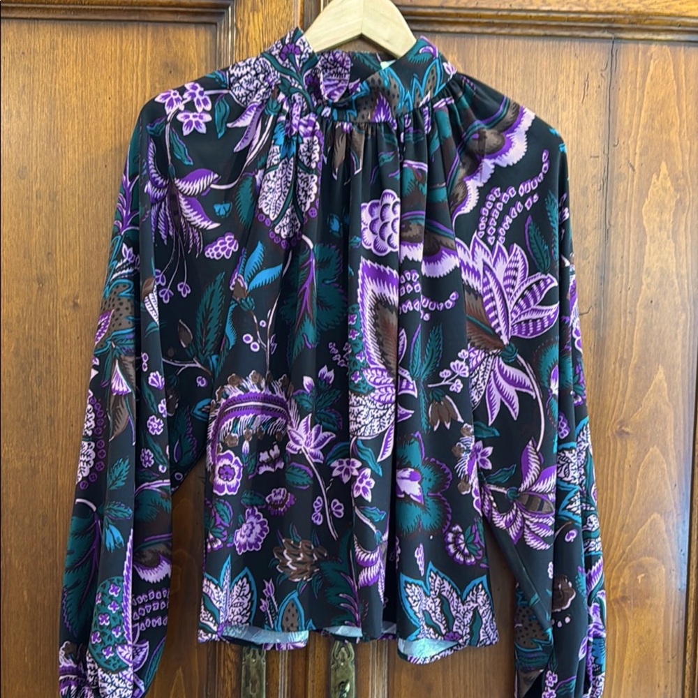 RHODE Floral Blouse